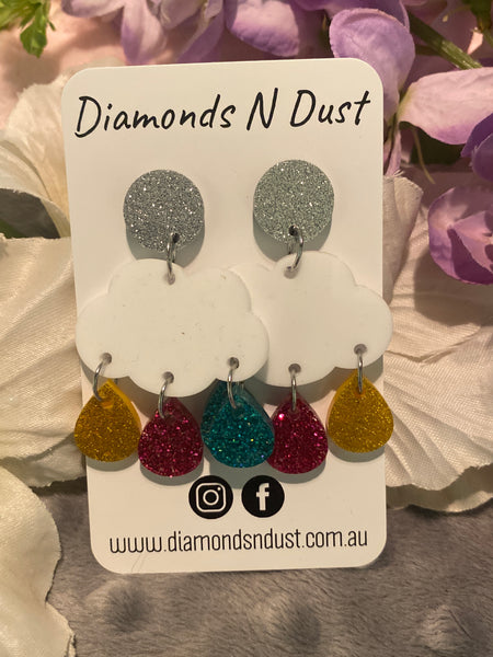 Let It Rain Dangle Earrings
