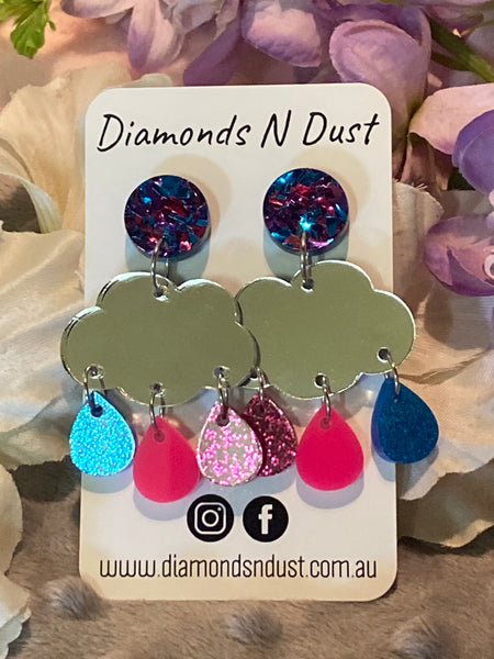 Let It Rain Dangle Earrings