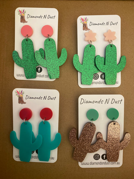 Cactus Dangle Earrings (4 styles)