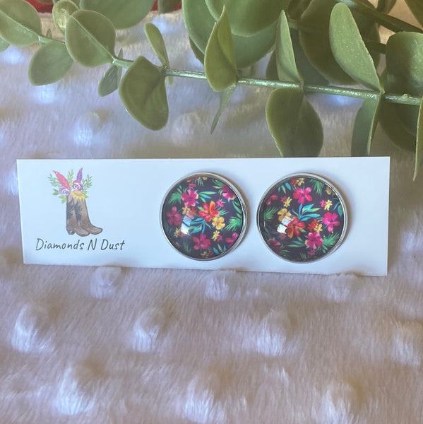 20mm Tropical Glass Studs