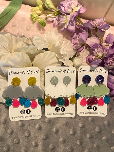 Let It Rain Dangle Earrings