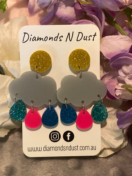 Let It Rain Dangle Earrings