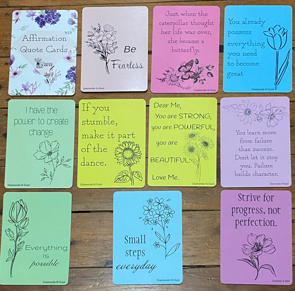 Affirmation Quote Cards (2 styles)