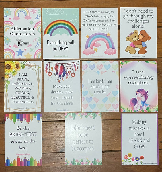 Affirmation Quote Cards (2 styles)
