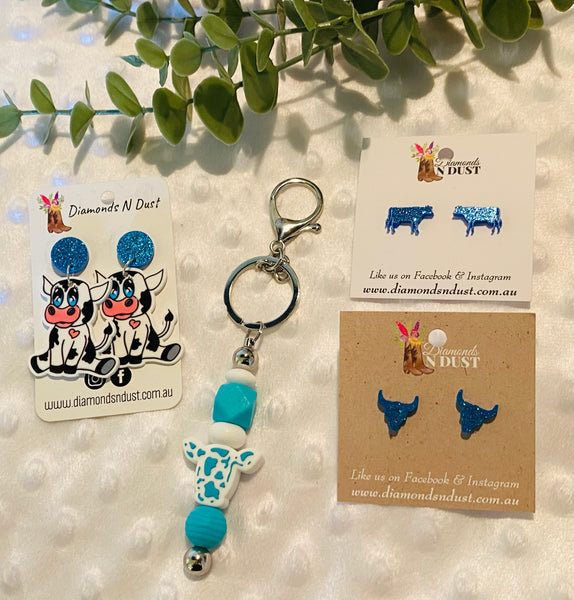 Blue Cow Gift Box