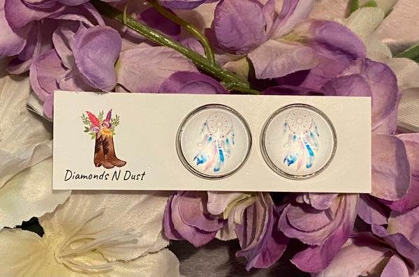 20mm Dream Catcher Glass Studs