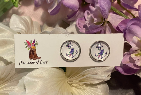 16mm ‘Floral Anchor’ Studs