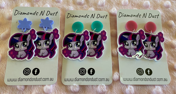 Little Pony Dangle Earrings
