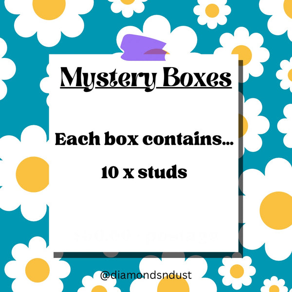 *SALE* 10 Pairs of Stud Earrings Mystery Box