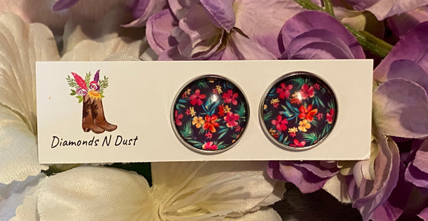 20mm Tropical Glass Studs