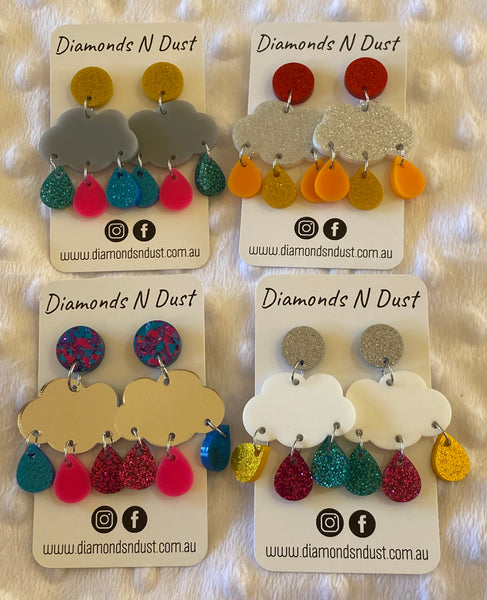 Let It Rain Dangle Earrings