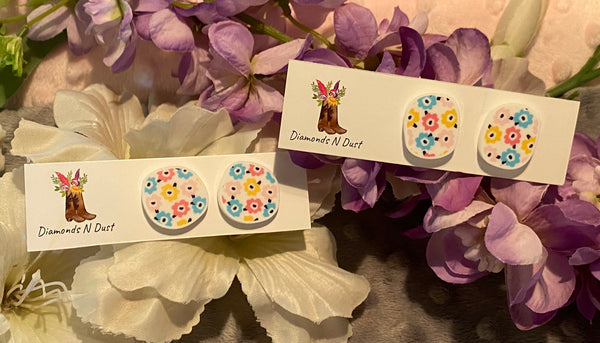 Flower Power Studs