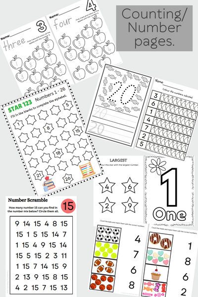 Kids Learning Resources - 500pgs