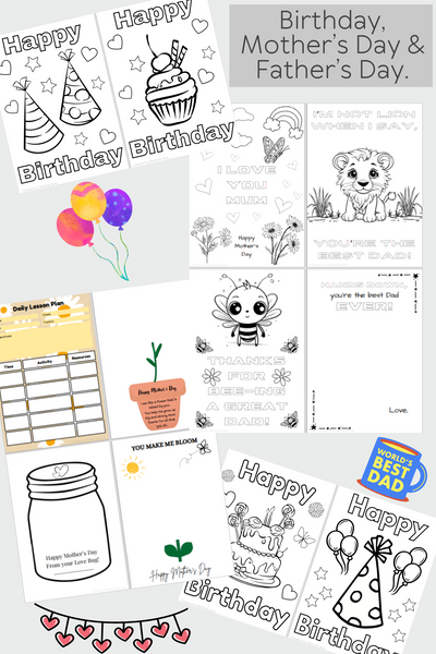 Kids Learning Resources - 500pgs