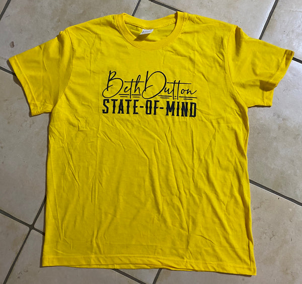 Beth Dutton Tee Yellow (S-3XL)