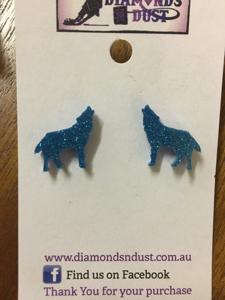 Wolf Studs (2 colours)