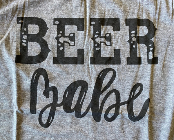 Beer Babe Tee (size L & XL)