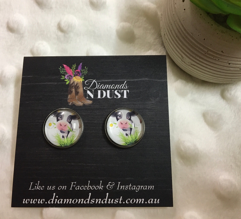 *NEW* 16mm ‘Bessie’ Stud earrings