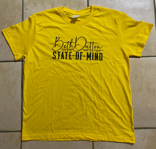 Beth Dutton Tee Yellow (S-3XL)