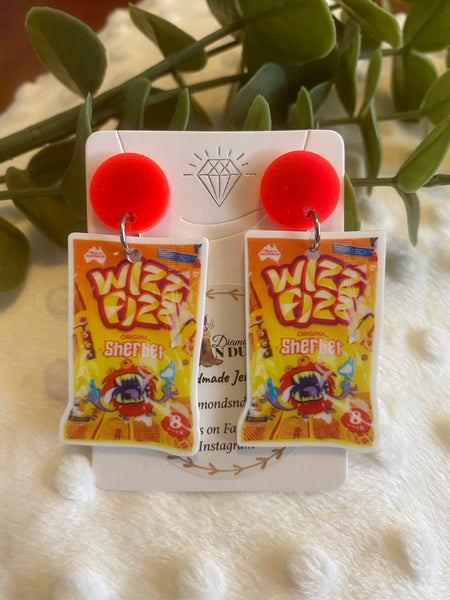 Wizz Fizz Sherbet Dangle Earrings