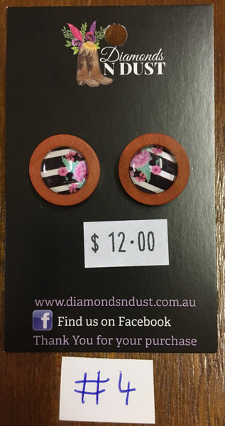 Wood & Glass Studs